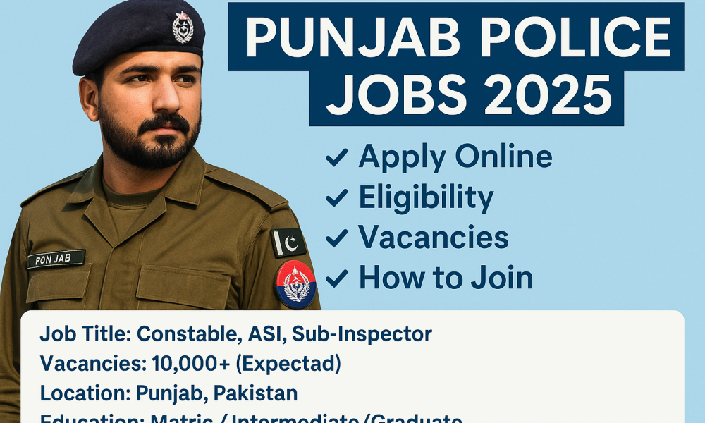 Punjab Police Jobs 2025