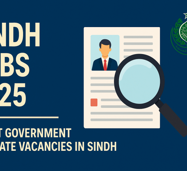 Sindh Jobs 2025