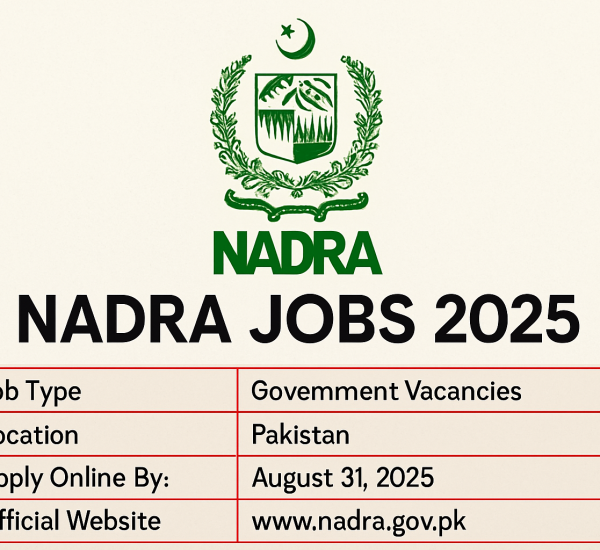 NADRA Jobs 2025,